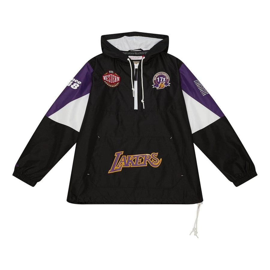 

Куртка Mitchell & Ness x NBA Team Origins Pullover Anorak 'LA Lakers', черный