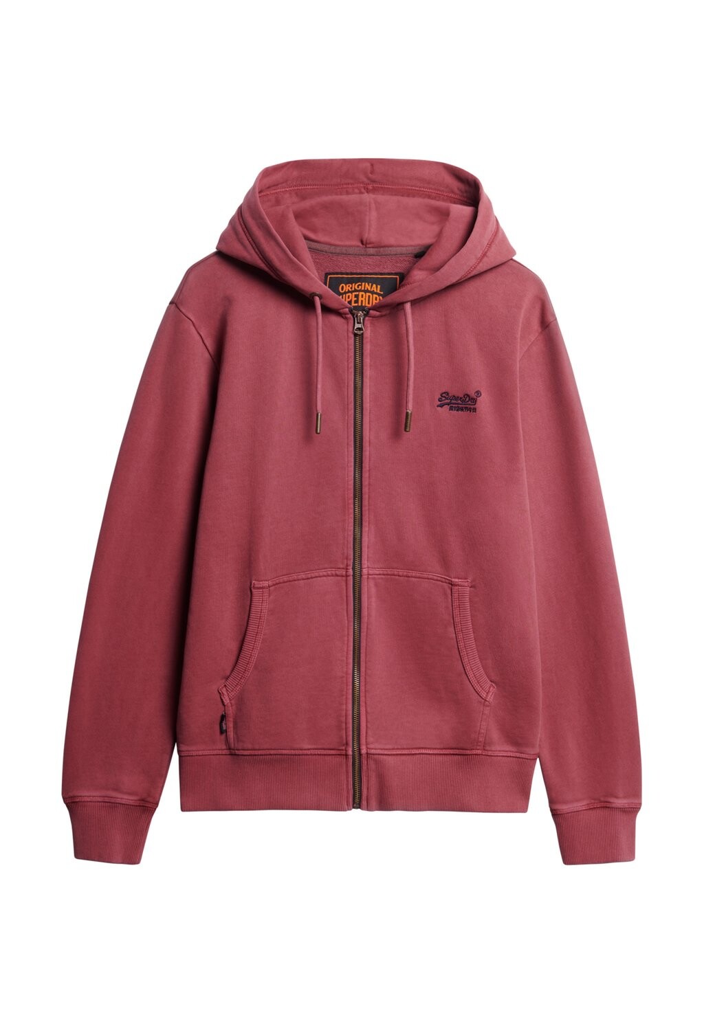 

Толстовка на молнии Superdry, красный