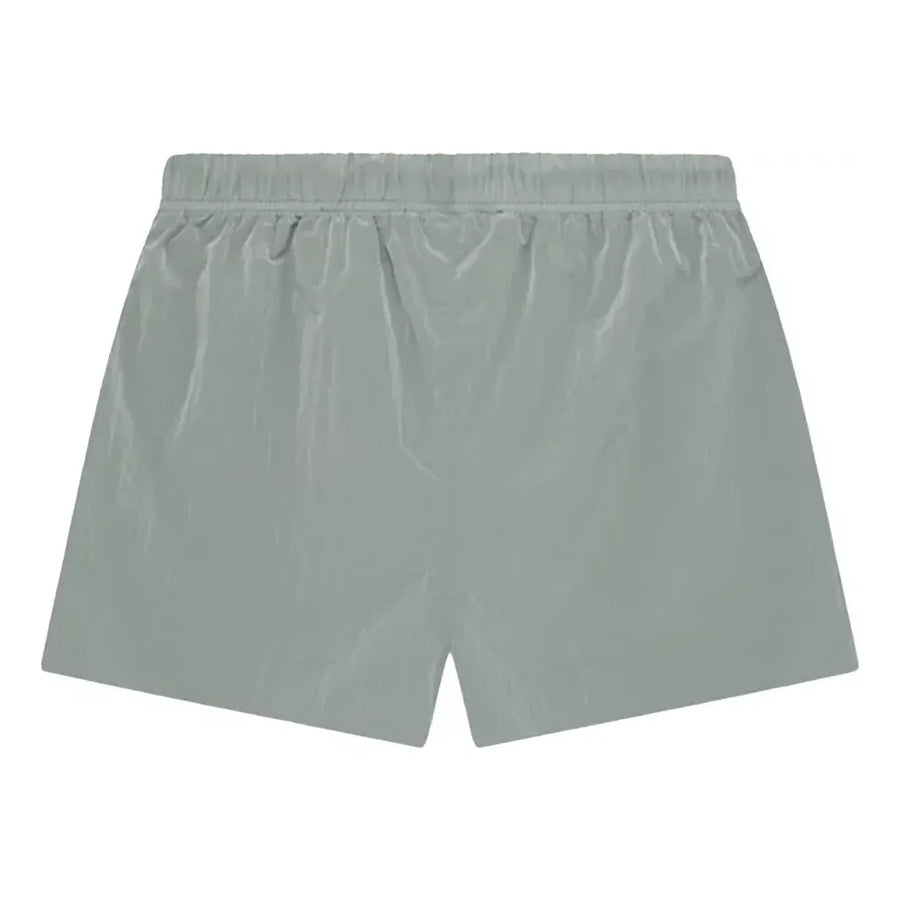 Спортивные шорты Fear of God Essentials Crinkle Nylon Running Short 'Seal', зеленый — фото 2