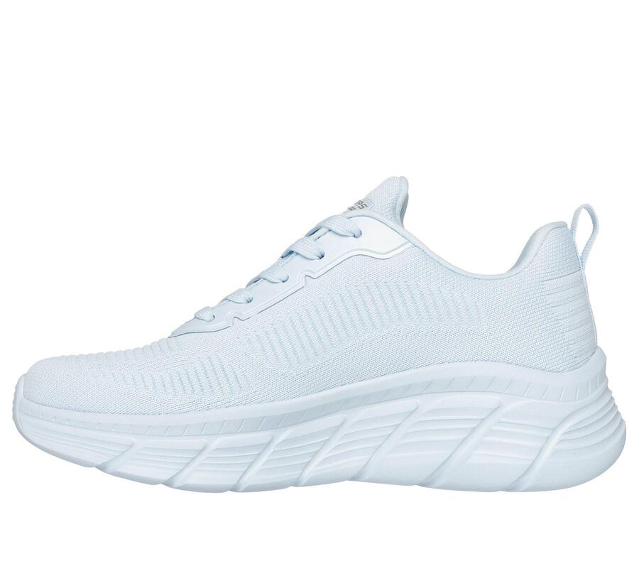 SKECHERS Женские кроссовки BOBS B FLEX HI FLYING HI светло-голубые — фото 4