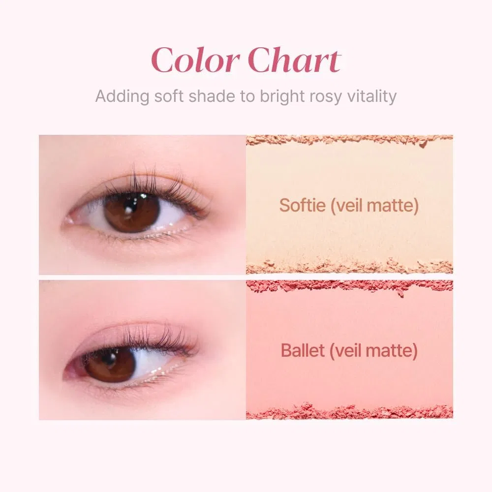 Тени для век Espoir Real Eye Palette Rosy BB 5.9 г — фото 3