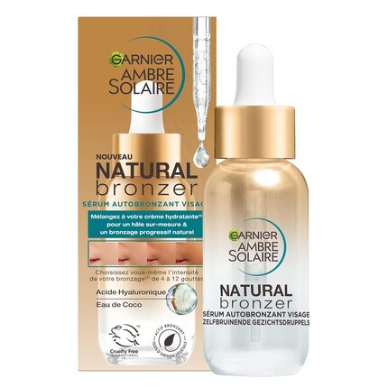 

Garnier Ambre Solaire Увлажняющая сыворотка для автозагара для лица - натуральный бронзатор - 30 мл