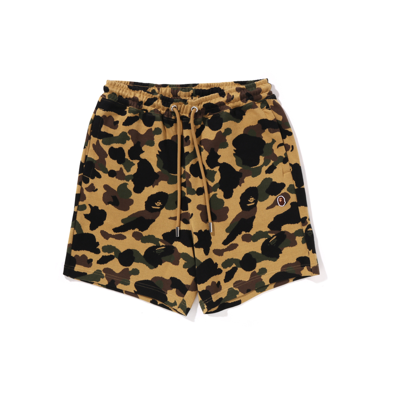 

Bape 1st Camo Jacquard расслабленные шорты A BATHING APE, камуфляж