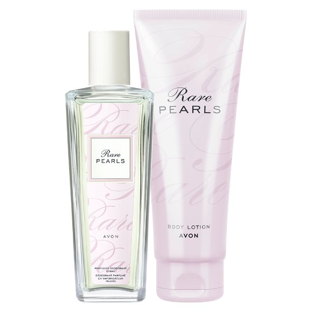 

Avon, Rare Pearls, набор косметики по уходу, 2 шт.