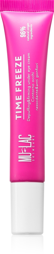 

Укрепляющий крем для кожи вокруг глаз с эффектом заморозки, уменьшающий отечность и темные круги под глазами Mulac Cosmetics, 15 мл