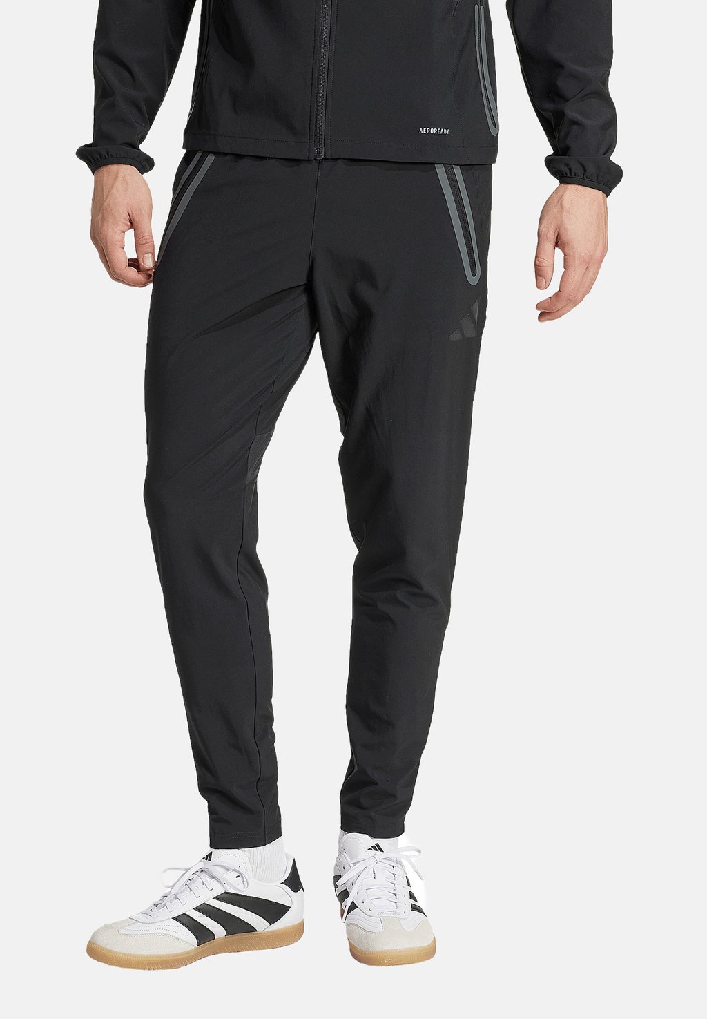 

Брюки REAL Adidas Performance, черный