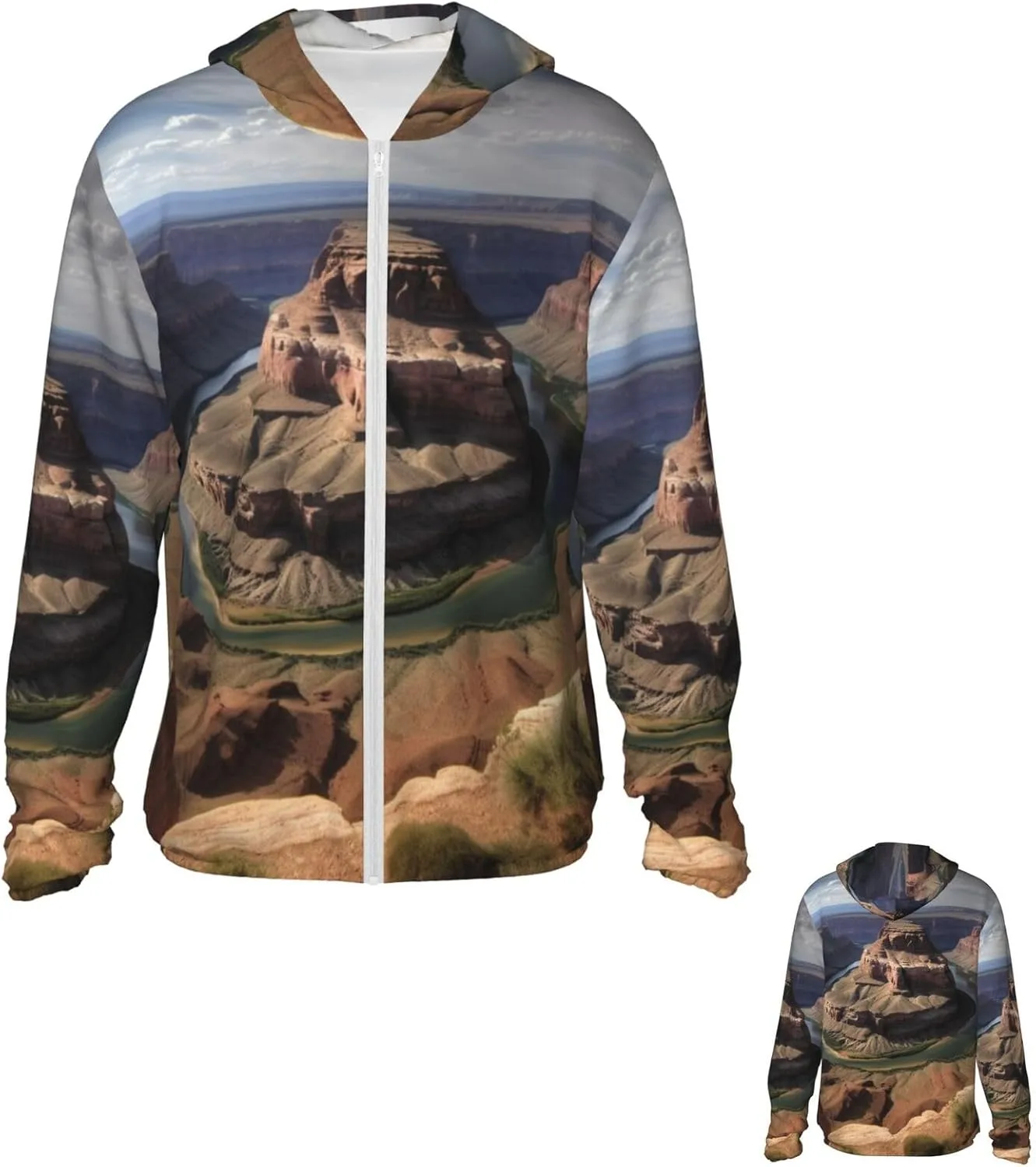 

Толстовка с защитой от солнца Grand Canyon Arizona UPF 50+ с длинными рукавами и карманами PPTHSNVB