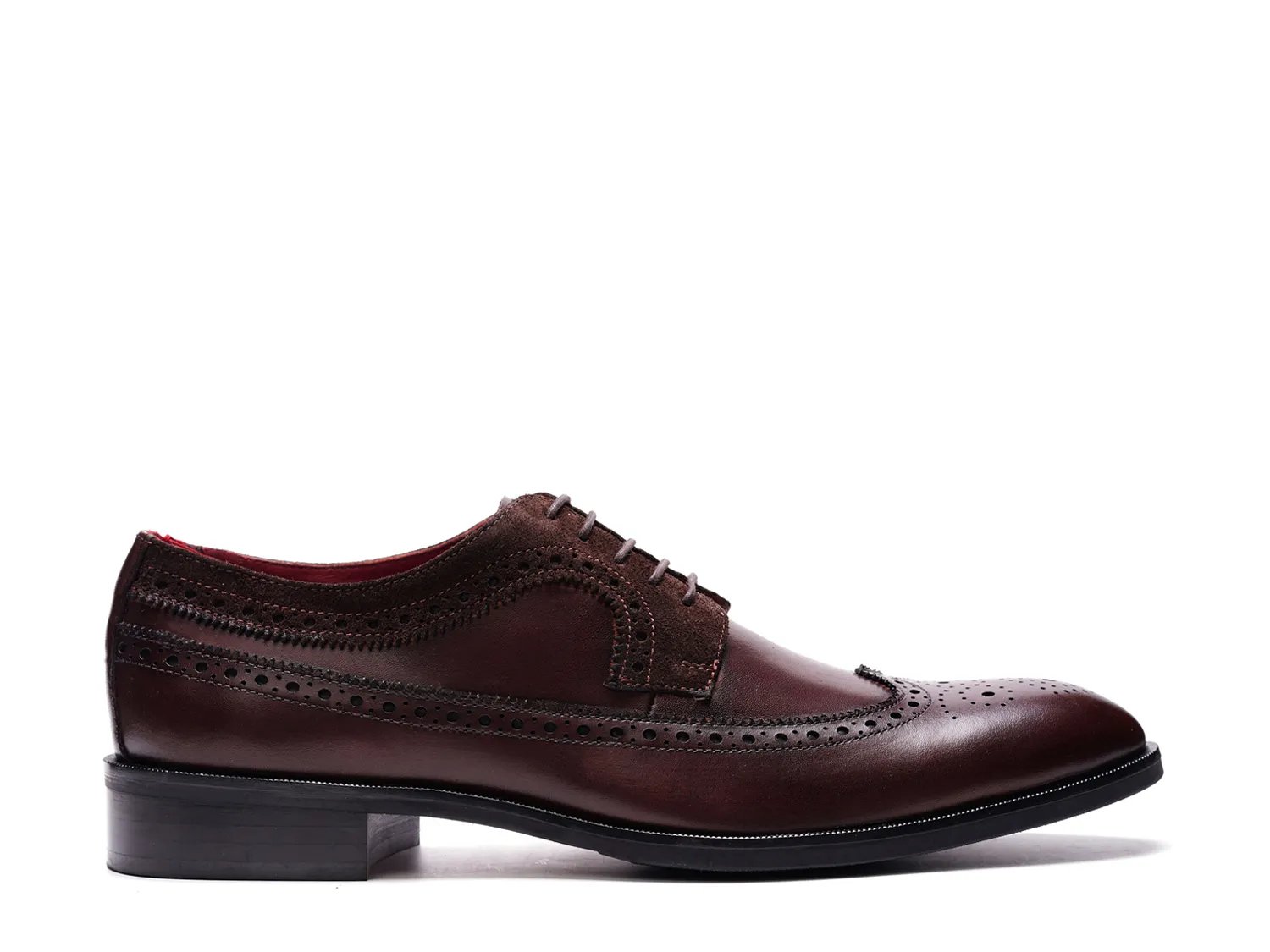 Оксфорды Carlos by Carlos Santana Felix Wingtip Oxford, Brown Leather — фото 2