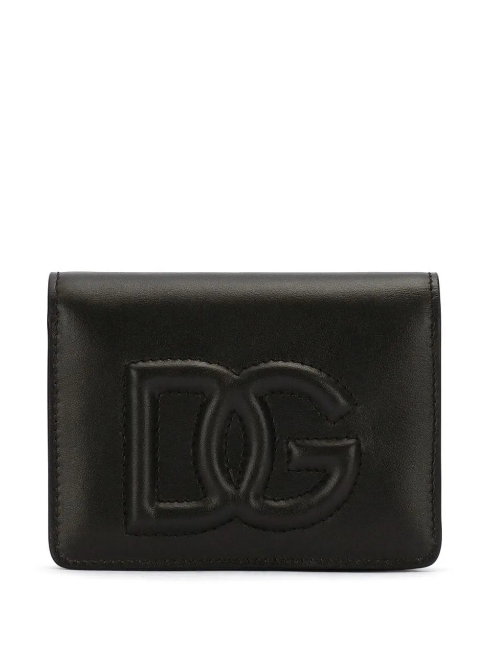 

Кошелек с тисненым логотипом DG DOLCE & GABBANA, черный