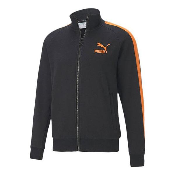 

Куртка iconic t7 track jacket 'black' Puma, черный