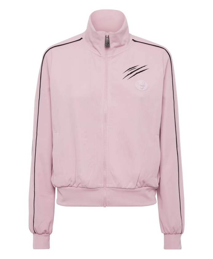 

Укороченная спортивная куртка Plein Sport, розовый