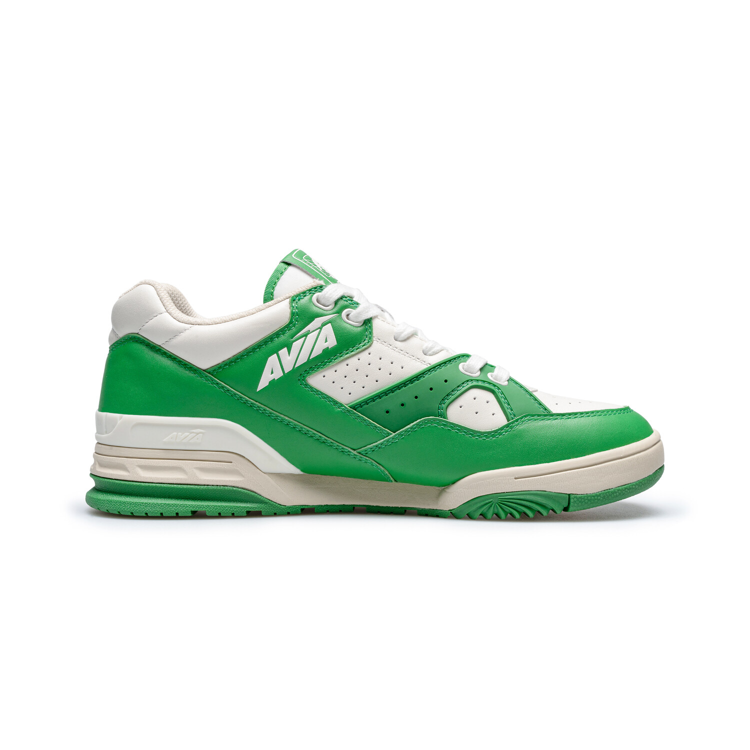 

Кроссовки Avia 855L Series Vintage Basketball Shoes Men Low-top White/Green, зеленый