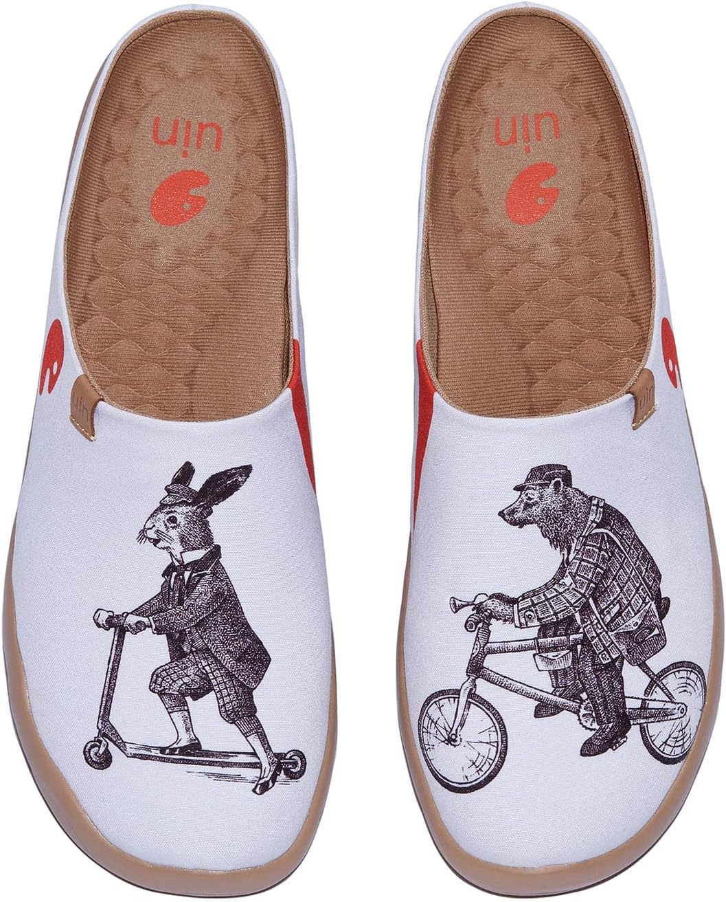 

Мужские легкие тапочки UIN с росписью, удобные мюли для ходьбы, повседневного дома и путешествий, обувь Малага, Time for Work 3