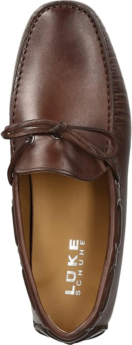 Лоферы Luke туфли 8103, гладкая кожа, коричневые, мужские Luke Schuhe — фото 4