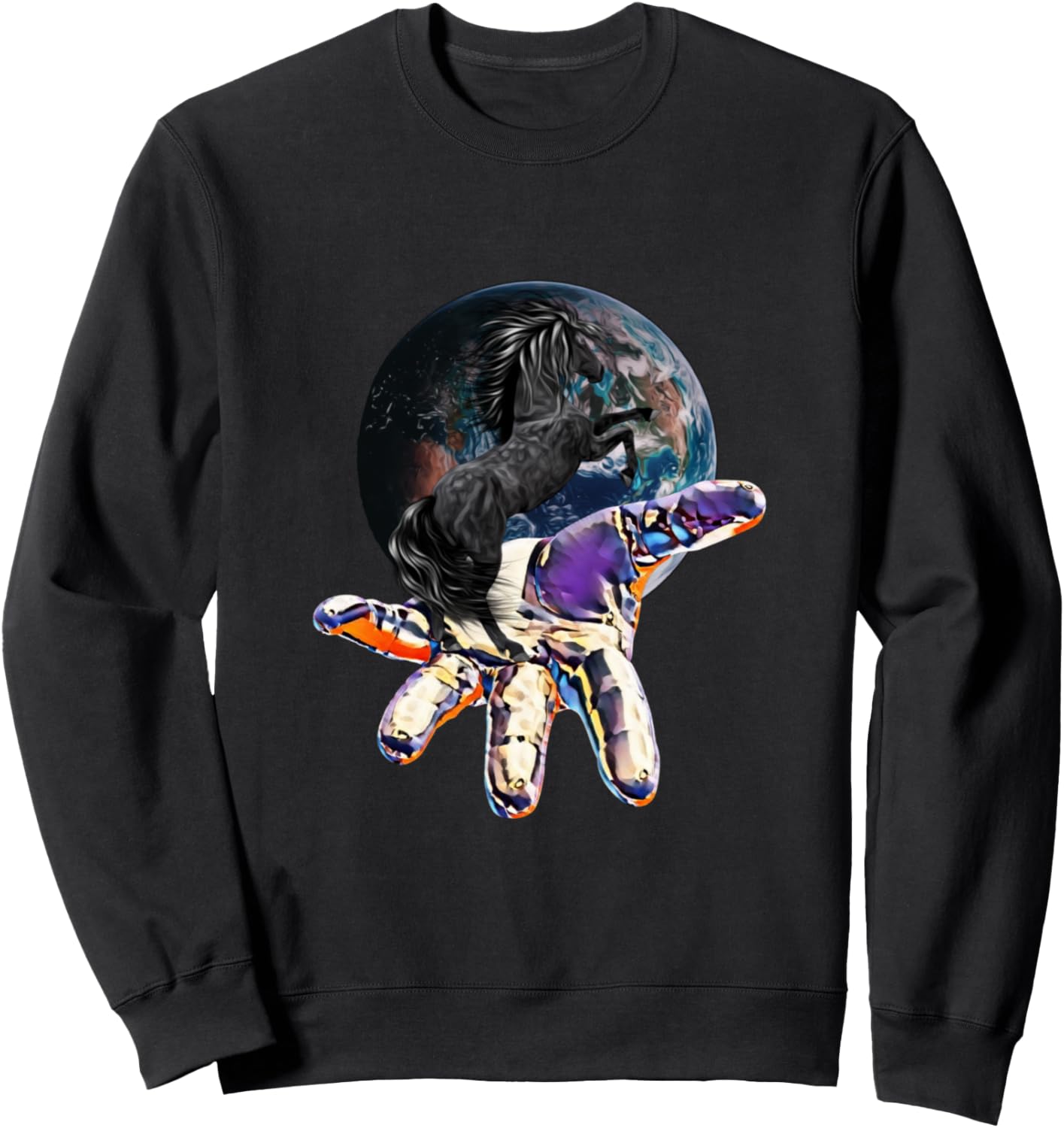 

Толстовка с изображением лошади, черная Horses - Gifts For Girls, Women, Kids, Men, Boys, Horses