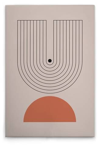 

Картина на холсте A.S. Création Boho 1 цвет grauschwarzorange