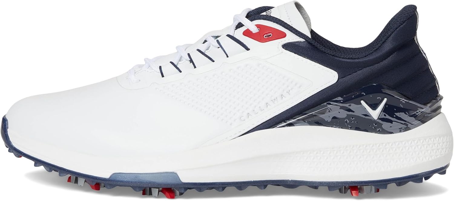 Мужские кроссовки Callaway Coronado V4, белый/красный/синий — фото 4