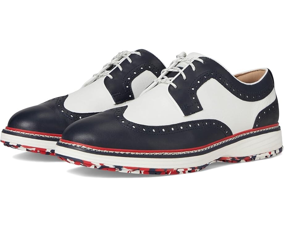 

Оксфорды Johnston & Murphy Upton Gl3 Luxe Hybrid, цвет Navy/White Waterproof Full Grain