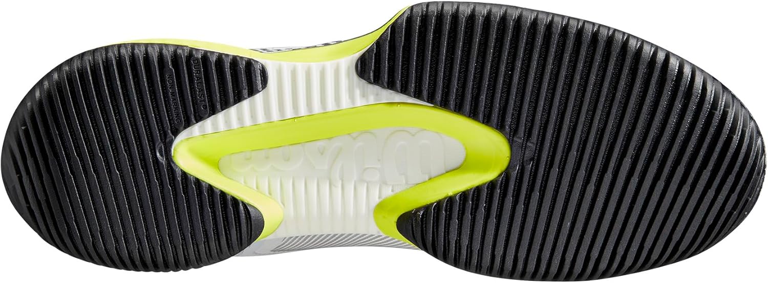Мужские теннисные кроссовки Wilson Mens KAOS Rapide SFT, черный/синий/желтый — фото 3