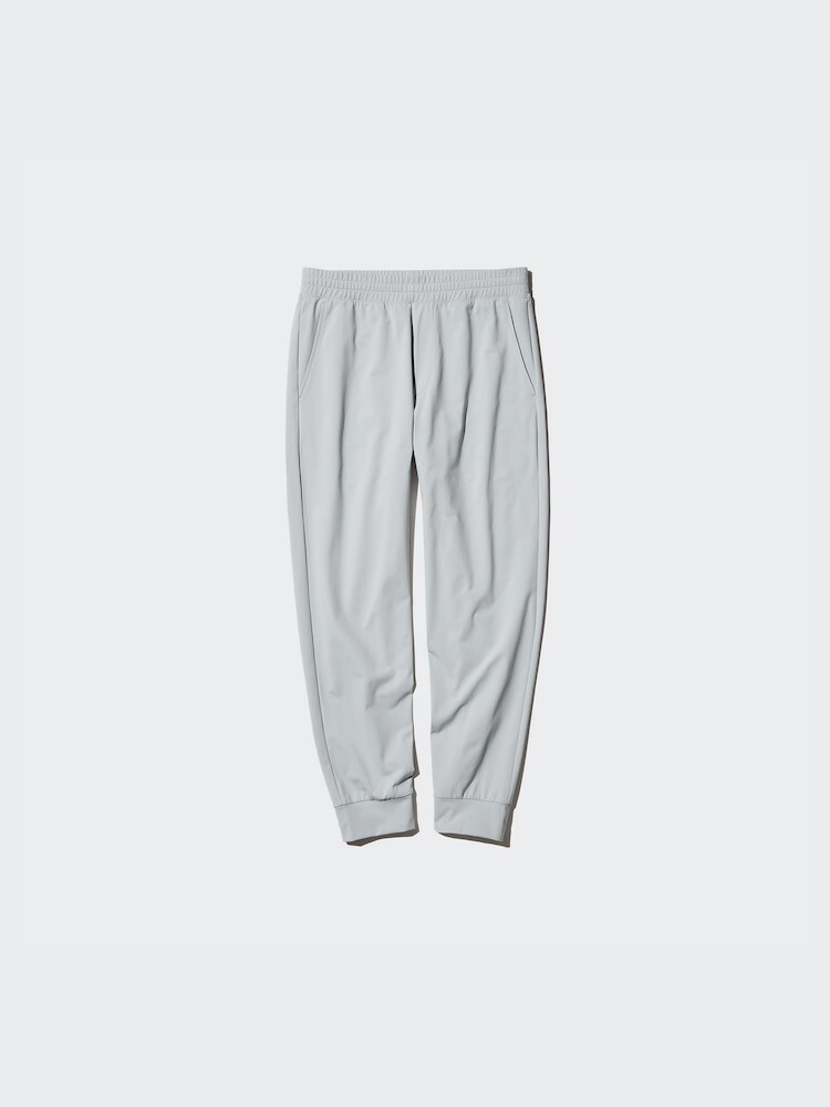 Ультраэластичные спортивные брюки Dry-Ex Uniqlo, цвет 08 серый — фото 3