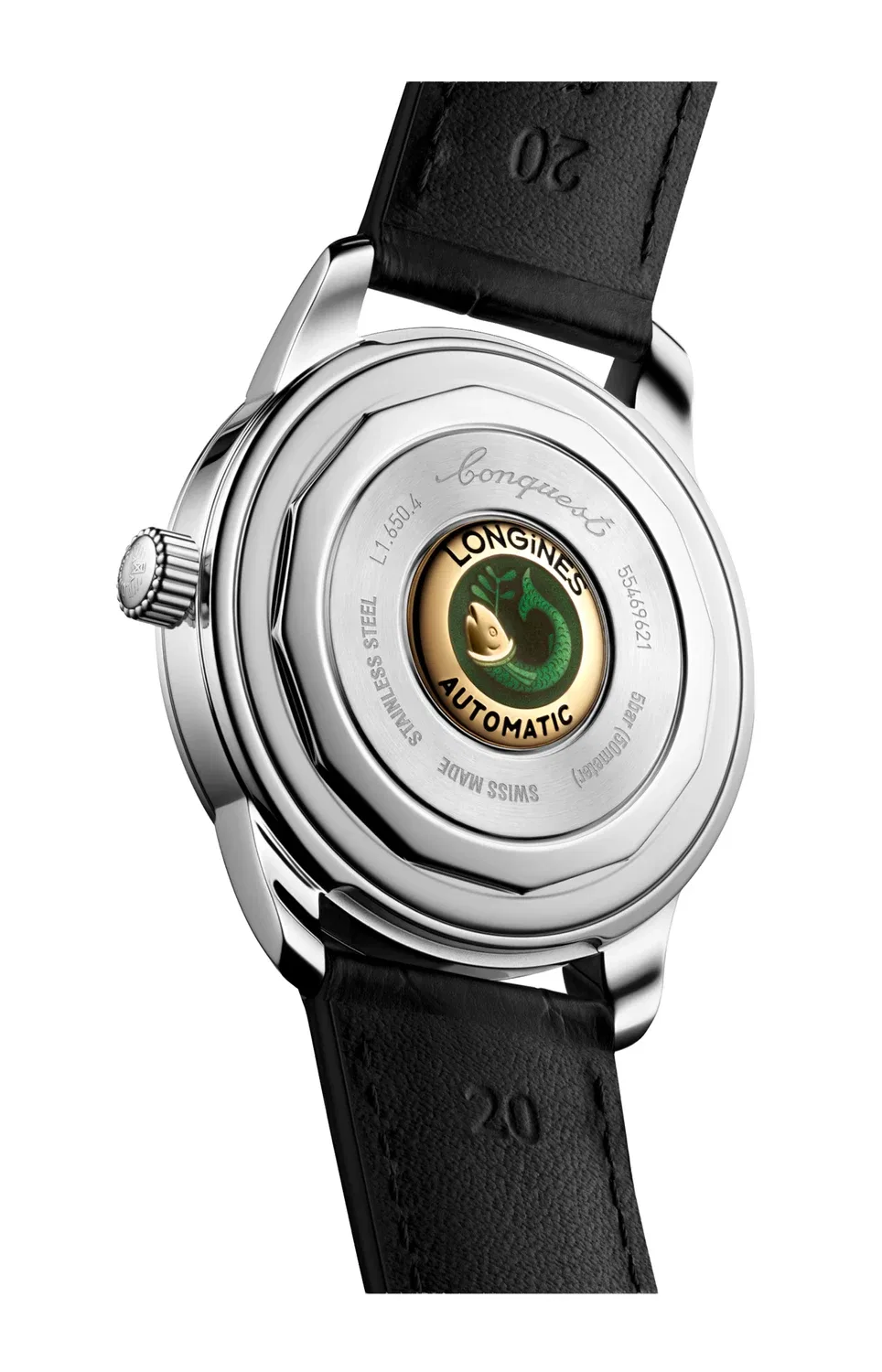 CONQUEST HERITAGE 40 ММ - L1.650.4.02.2 LONGINES, золотой — фото 4