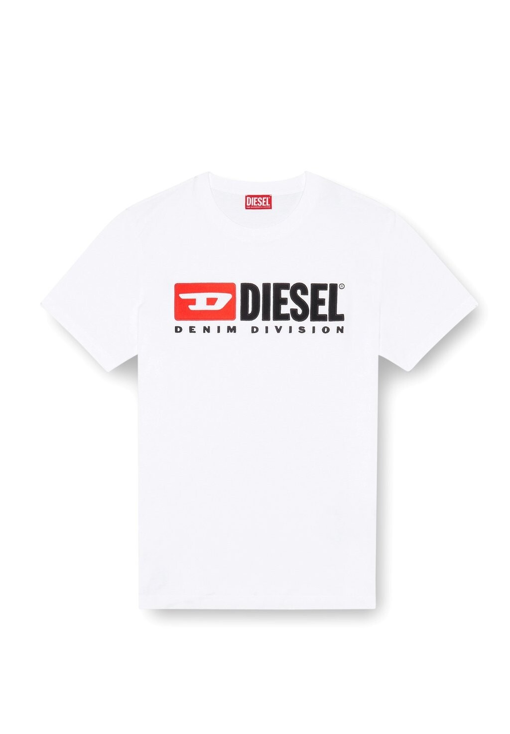 

Футболка с принтом BOX DIV Diesel, белый