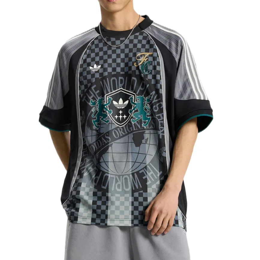 Футболка Adidas Originals Men's Black/Gray — фото 4