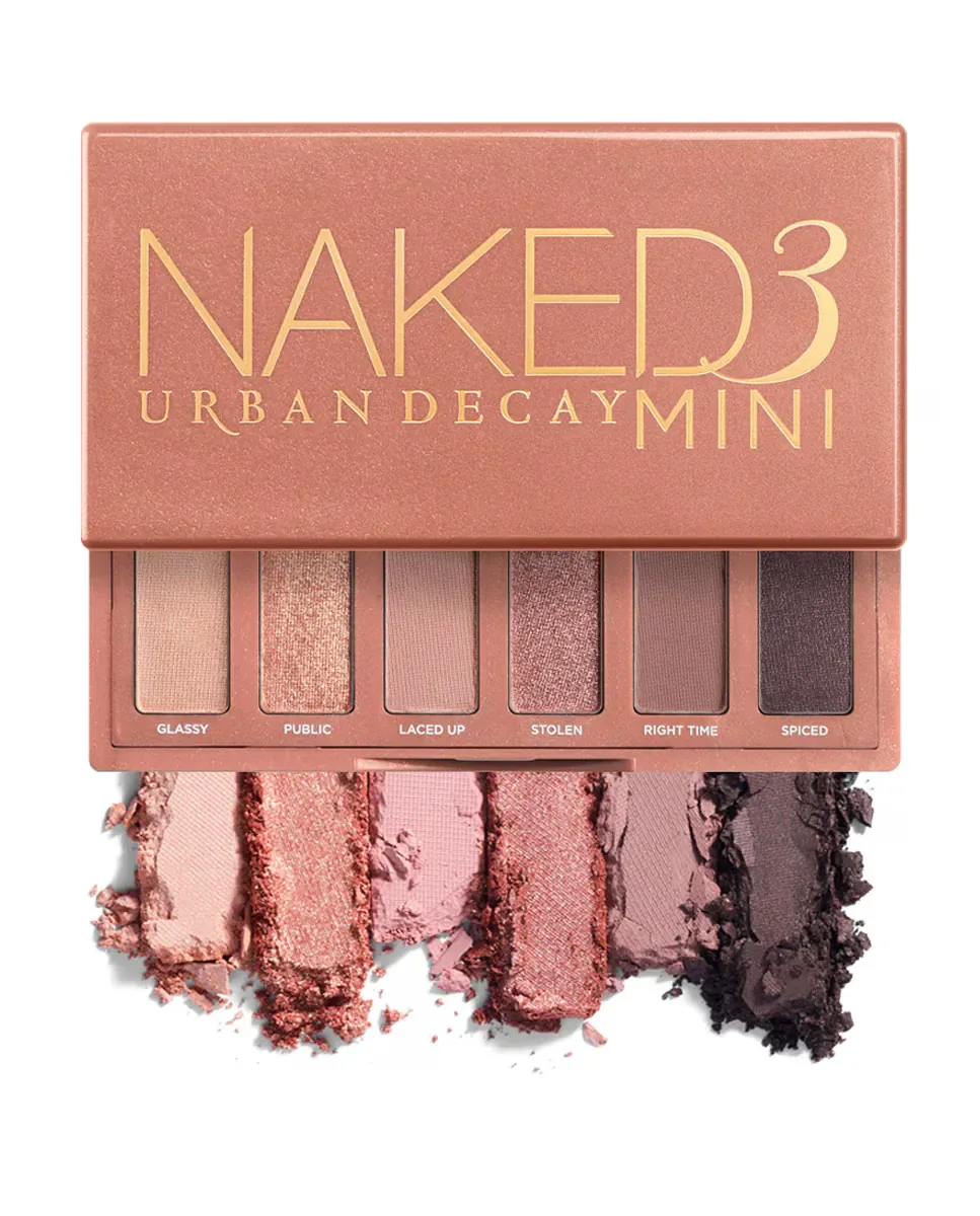 Палетка теней для век Naked Mini 3 Palette Eye Shadow Urban Decay — фото 2