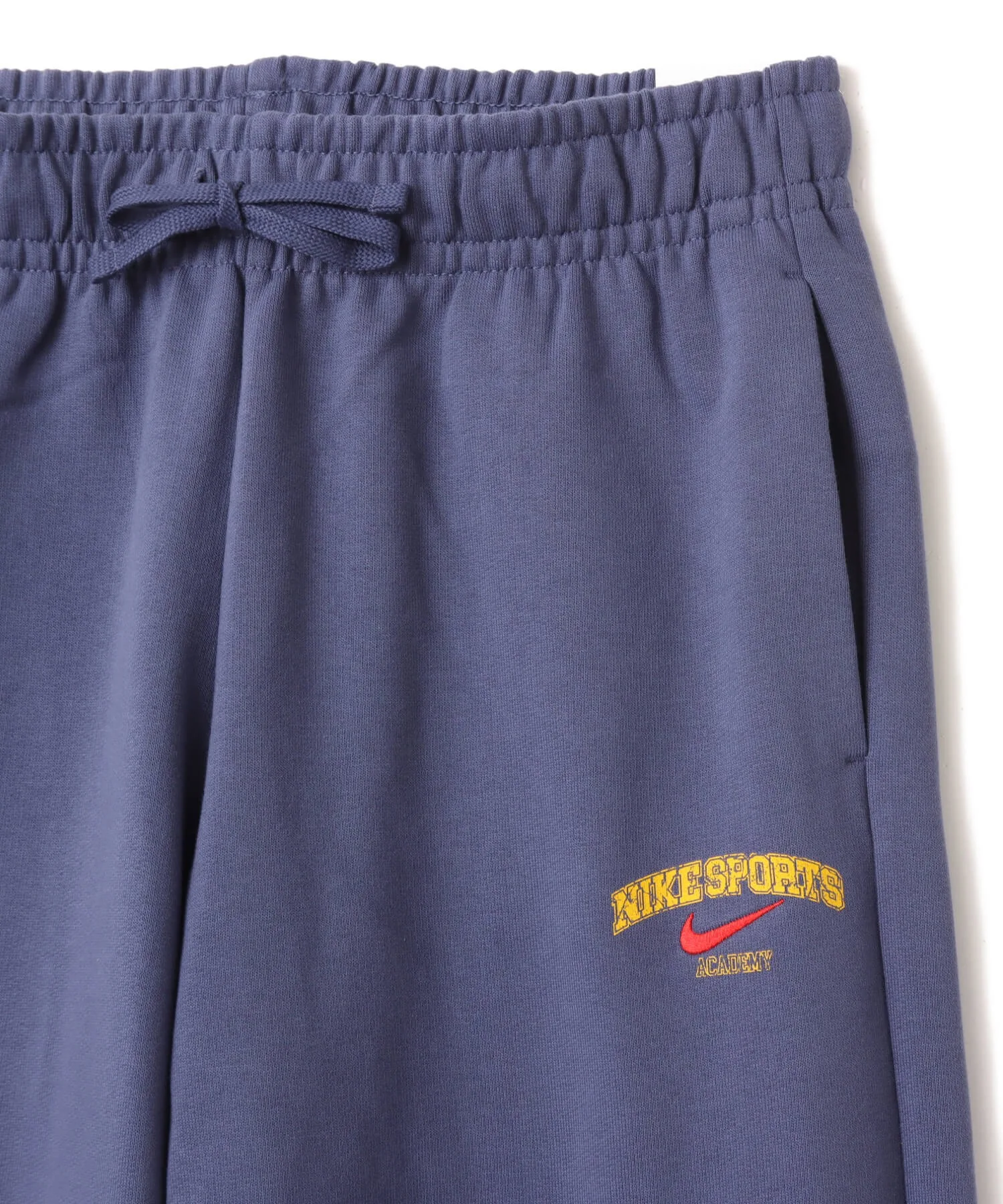 Женские широкие спортивные брюки NIKE NSW Club Fleece Wide GC фиолетовые — фото 3