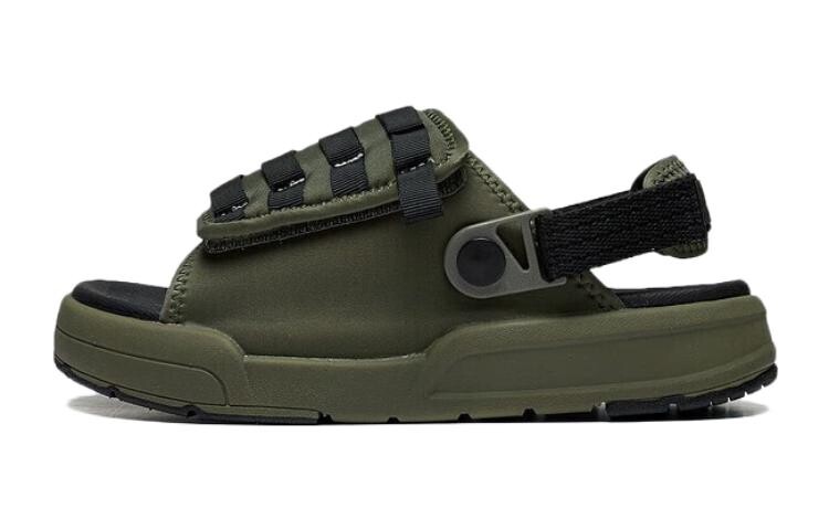 Детские сандалии STORM 1.0 GS Military Sail Green/black Lining Young, зеленый/черный