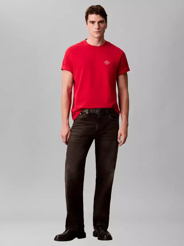 Футболка свободного кроя с логотипом Matchbox, Прилив адреналина Calvin Klein — фото 2