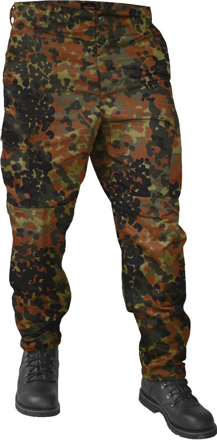 

Брюки Normani Outdoor Sports Herren BDU Rangerhose Trooper, цвет Flecktarn