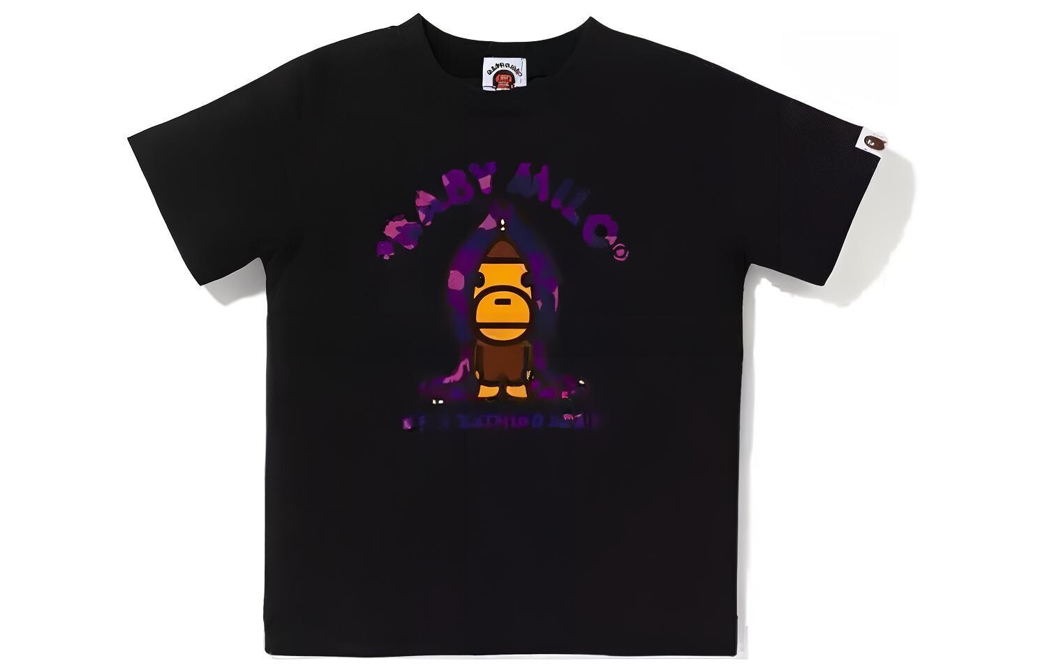 

Детская футболка A Bathing Ape, черный/синий