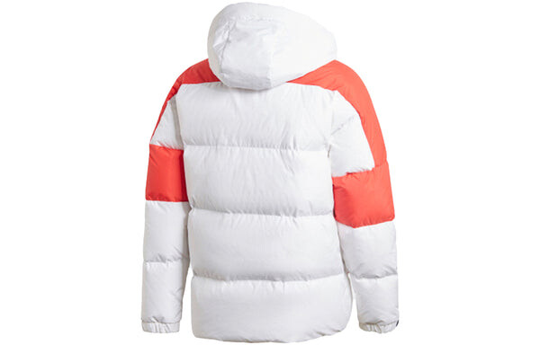 Пуховик adidas Warm Outdoor Sports Down Jacket Male White, белый — фото 2