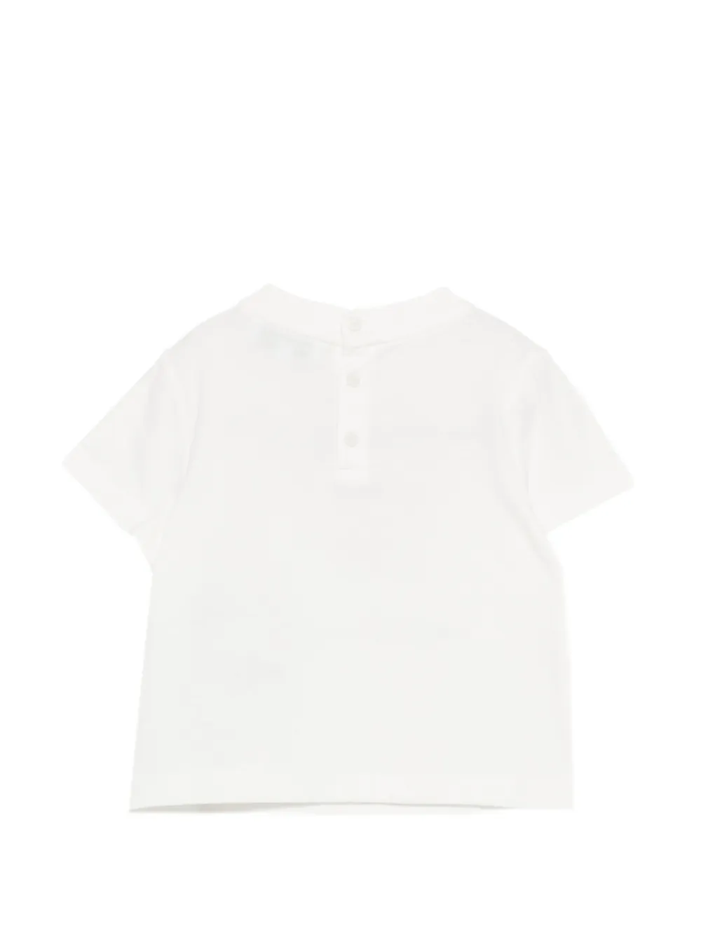 Футболка с бейсбольным принтом Emporio Armani Kids, белый — фото 2