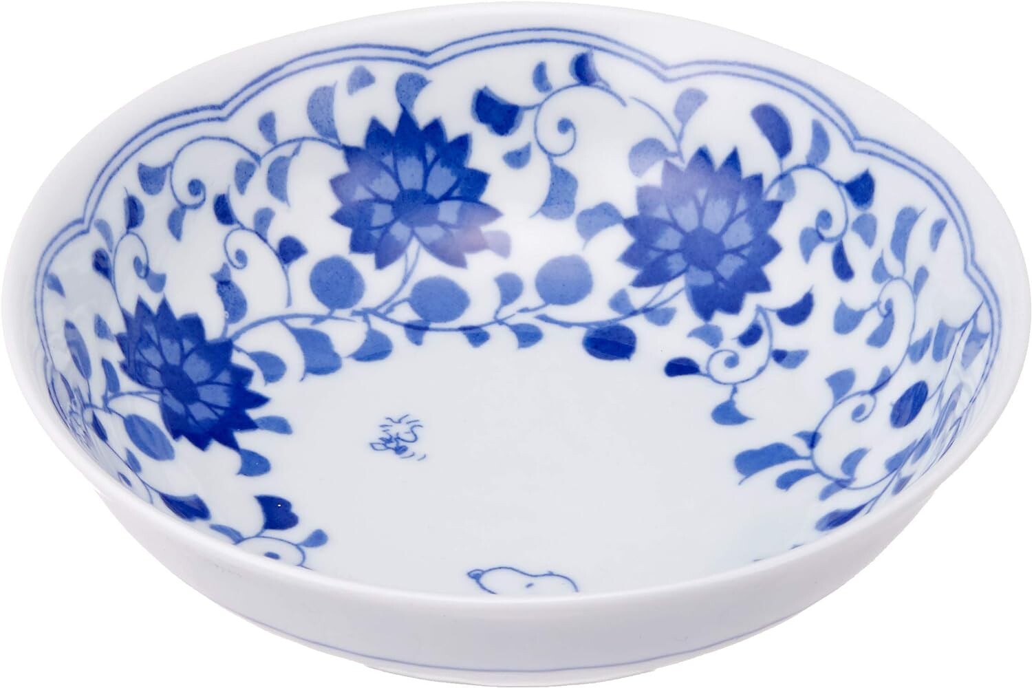 

Kaneshotouki Sunupii 630136 Многофункциональная кастрюля Indigo Arabesque, поставляется в подарочной коробке, White