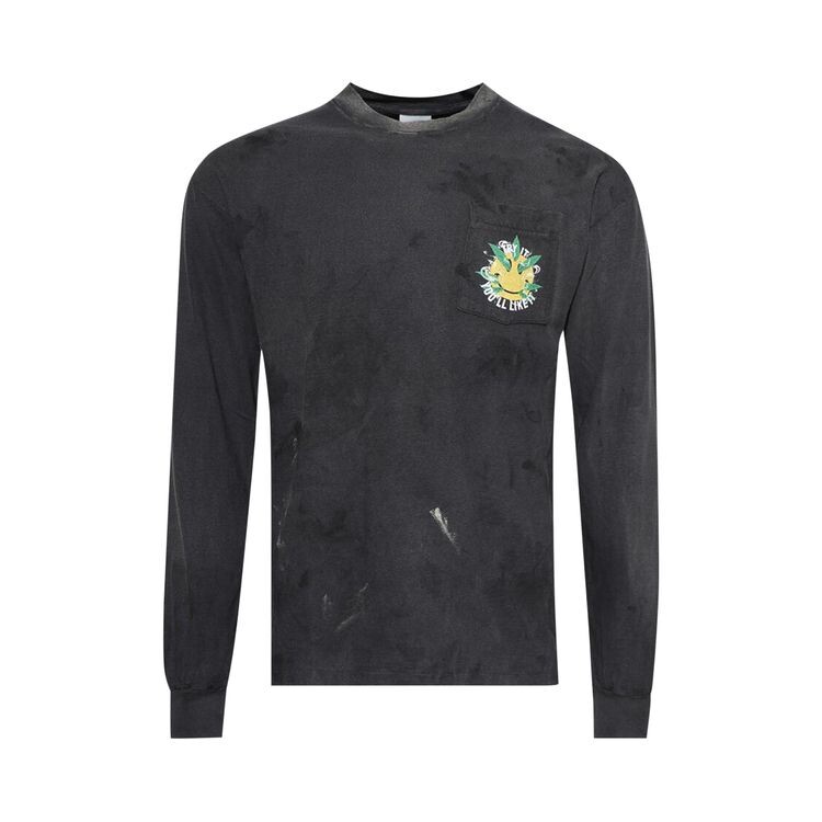 

Футболка READYMADE Long-Sleeve T-Shirt Black, черный