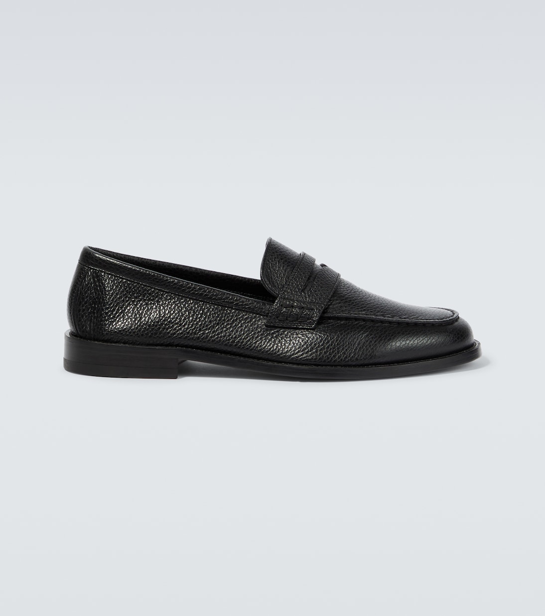 

Кожаные пенни-лоферы Perry Manolo Blahnik, 0015 Blck