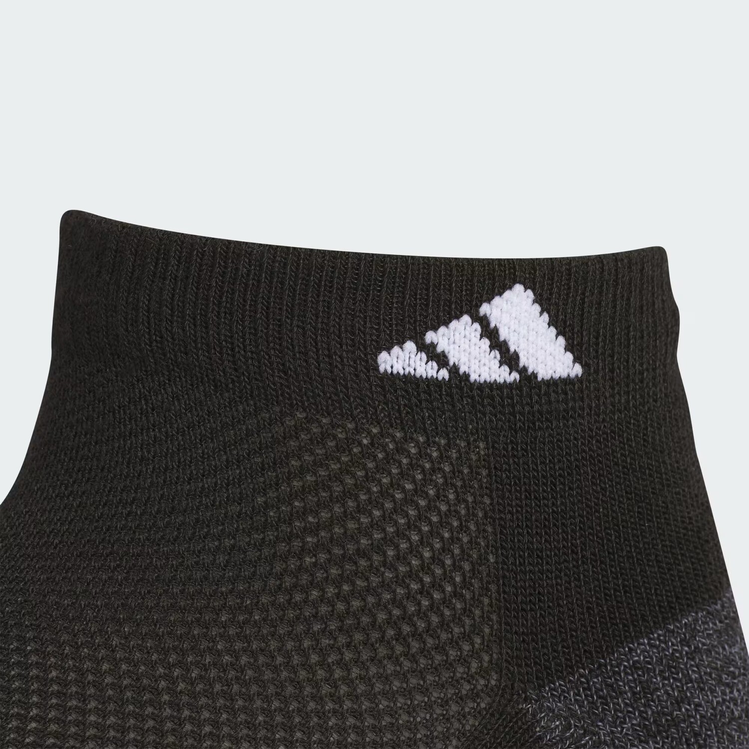 Комплект спортивных мягких носков с низкой посадкой, 6 шт., для детей Adidas, Black/Onix/White — фото 3
