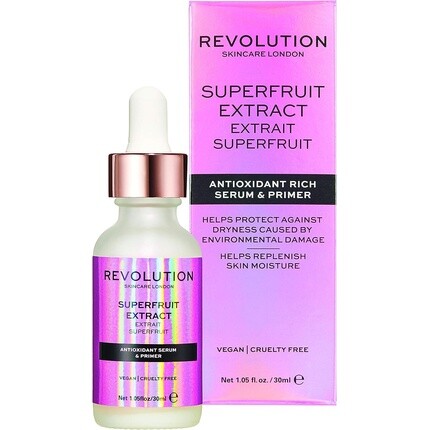Суперфруктовая антиоксидантная сыворотка и праймер 30 мл, Revolution Skincare London — фото 3