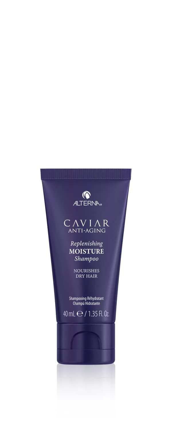 Увлажняющий шампунь Alterna CAVIAR Anti-Aging Replenishing Moisture | Для сухих и ломких волос | Защищает, восстанавливает и увлажняет | Без сульфатов
