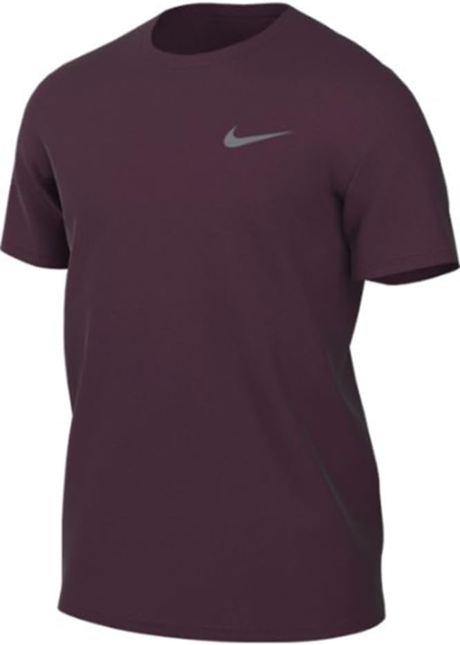 Мужская футболка Nike Team Legend с коротким рукавом, Dri-Fit, Deep Maroon