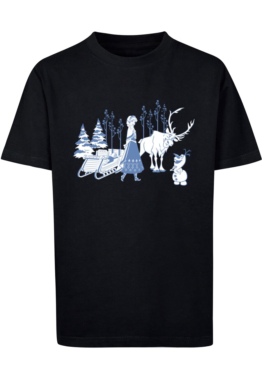 

Рубашка ABSOLUTE CULT Frozen - Anna Sven And Olaf, черный