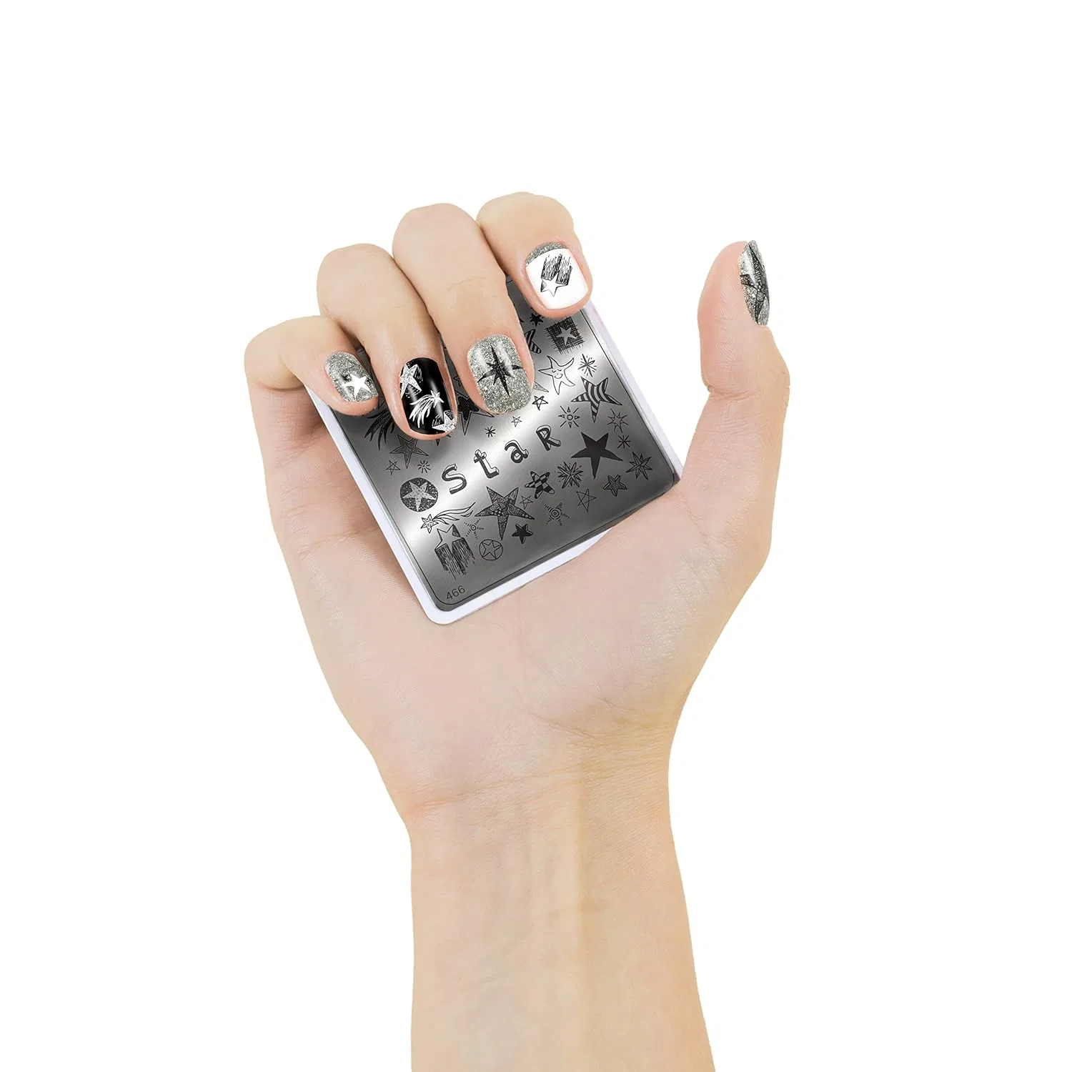 Лак для стемпинга MoYou Nails Original Silver Colour Moyou London — фото 4