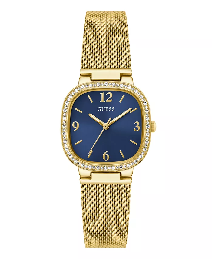

Женские золотистые часы-браслет с сетчатым ремешком, 32 мм GUESS