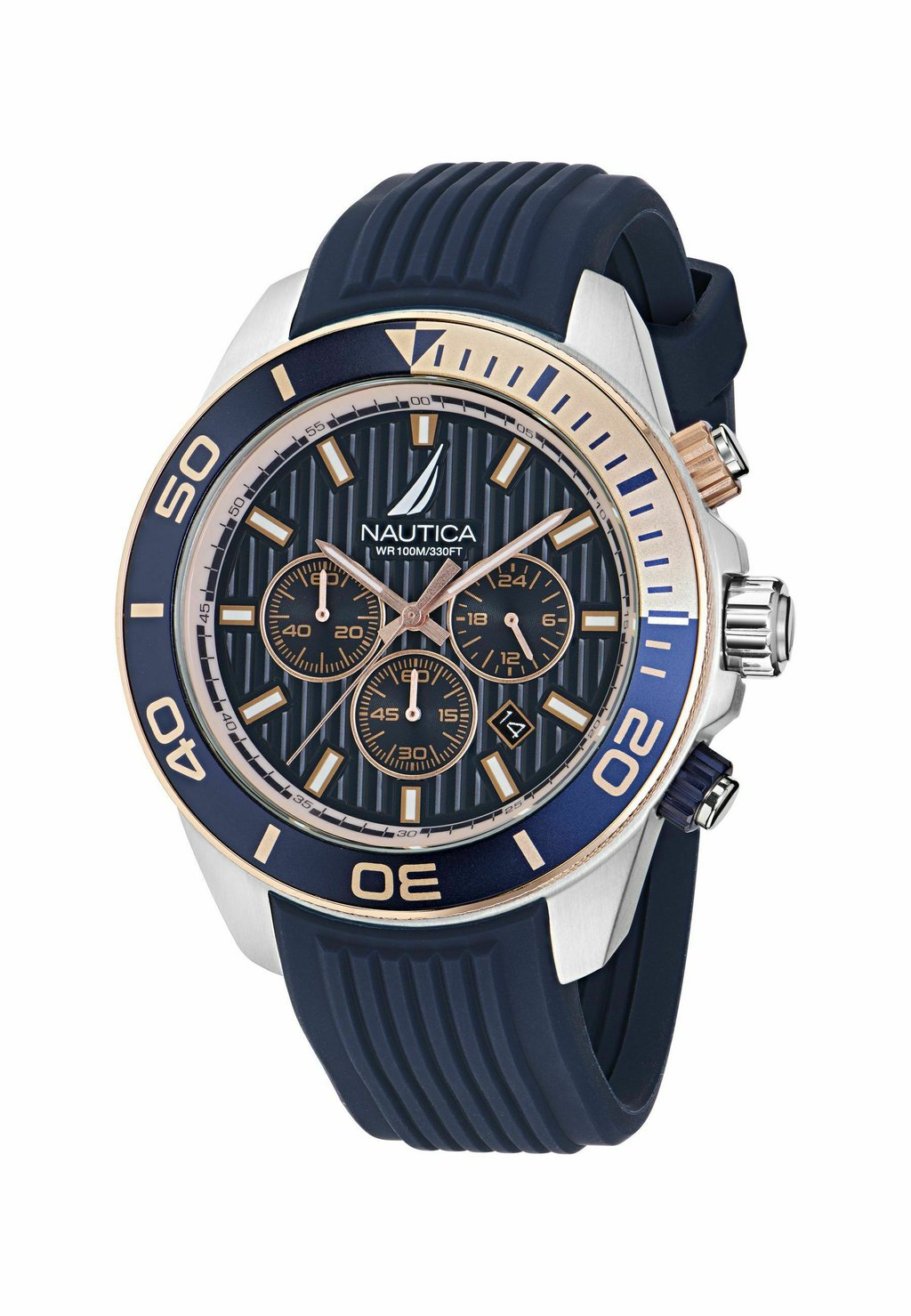 

Часы с хронографом Nautica, синий