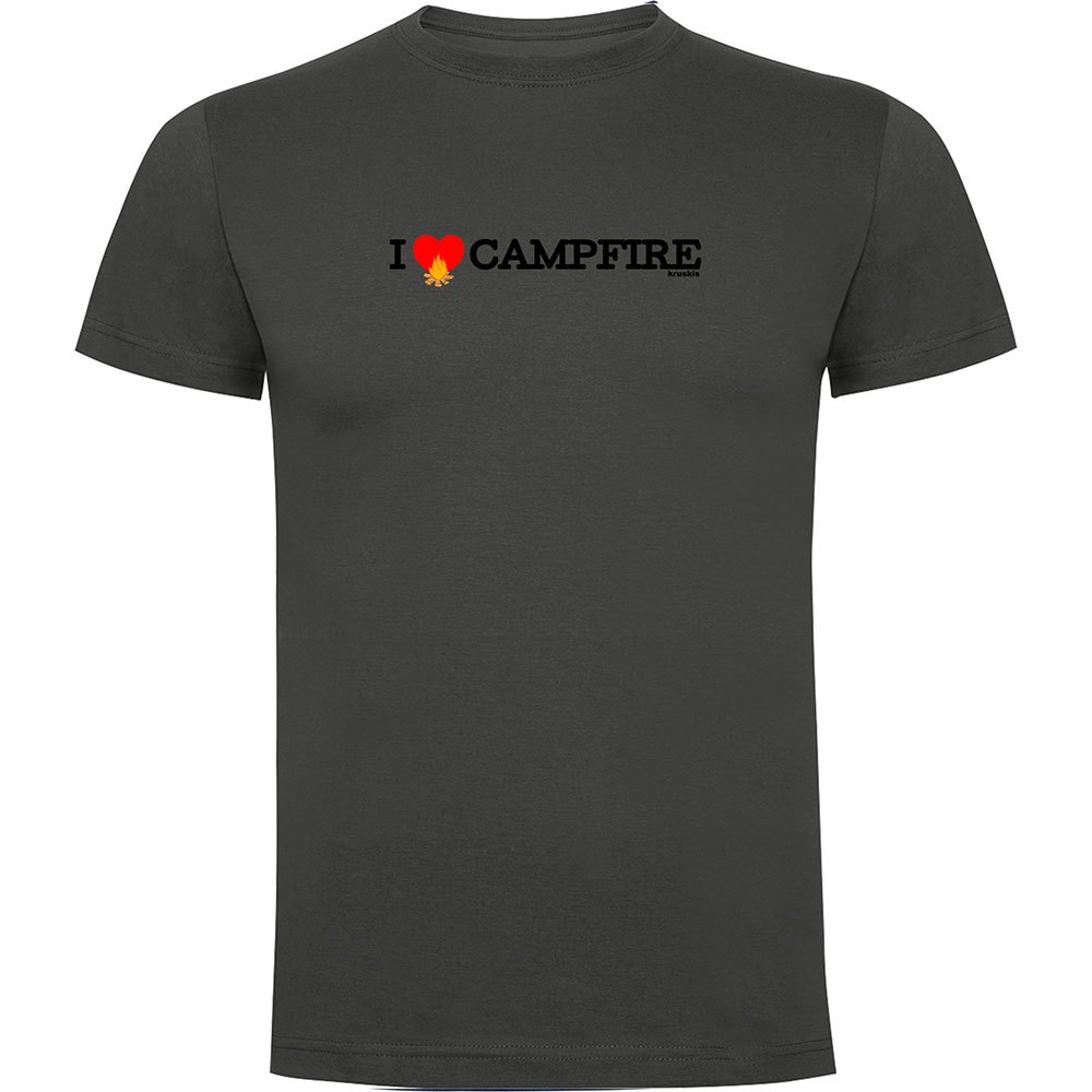 

Футболка Kruskis I Love Campfire, серый