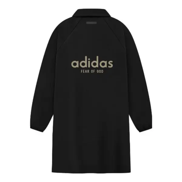 

Пальто x страх Божий легкая атлетика автомобиль пальто Adidas, черный