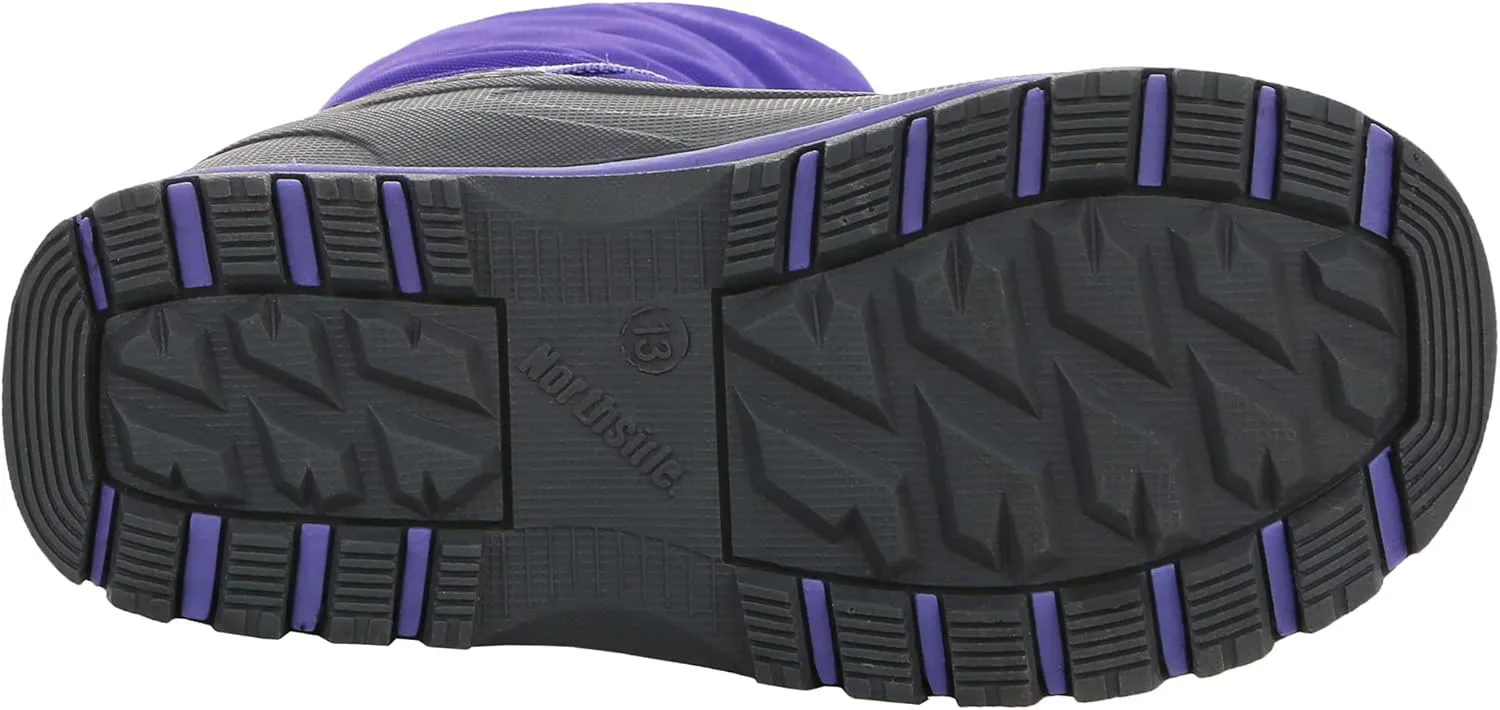 

Детские зимние сапоги Northside Kids Frosty XT с водонепроницаемой утепленной подкладкой - герметичные швы, теплая подкладка, отражающие элементы, протектор для сцепления, фиолетовый/сиреневый