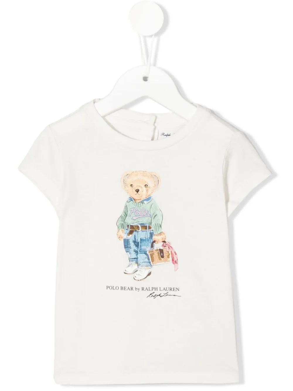 

Футболка с принтом Polo Bear POLO RALPH LAUREN KIDS, белый